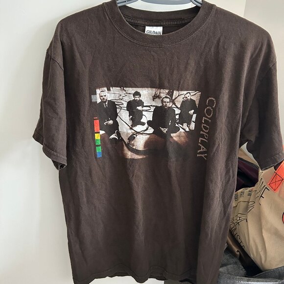 Vintage 2005 Coldplay Twisted Logic Tour Tee - Picture 1 of 5